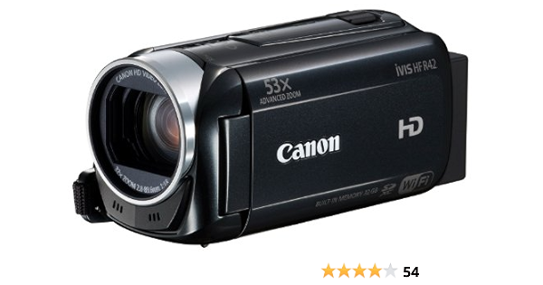 Amazon | Canon デジタルビデオカメラ iVIS HF R42 光学32倍ズーム